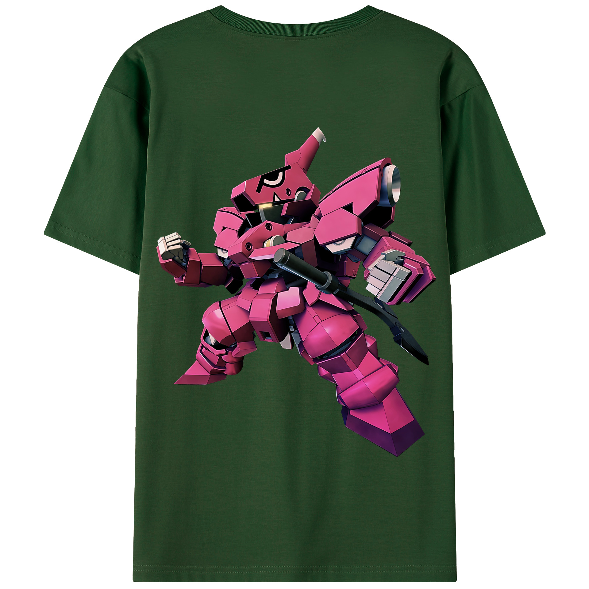 （画像用） 機動戦士ガンダム Mobile Suit Gundam 綿100％半袖Tシャツ（背面プリント）